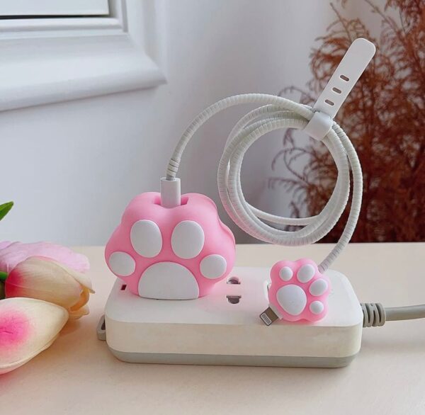 🐾 Pawfect Charge Case ✨ Cute, Cozy & Claw-some Charging!