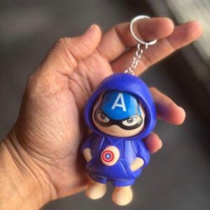MiniShield Hero™️ Keychain 🛡️ Justice in your pocket. Flip to power up.