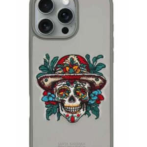 Calavera Skull Art Premium iPhone Case – Grey